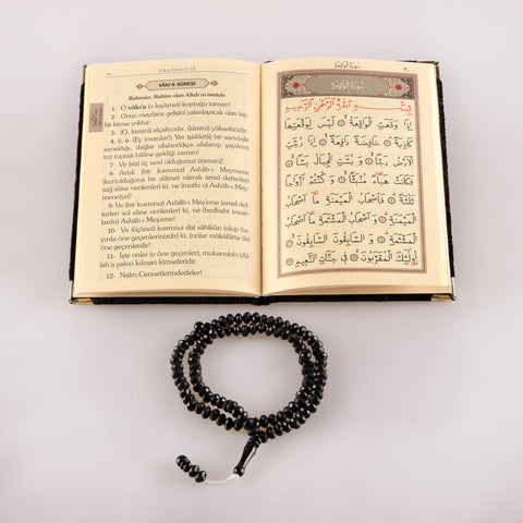10 ADET Yasin-i Şerif Bebe Mavi (Yasin+Tesbih+Asetat Kutu)