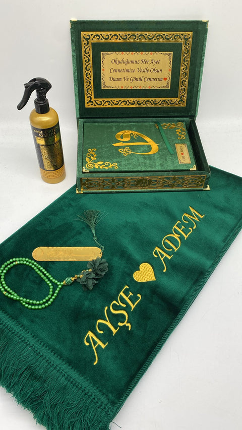 Çiftlere Özel Kuran Seti, Yeşil